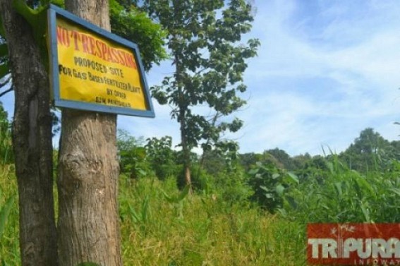 Tripura's Rs. 5000 crores Urea fertilizer plant : Uncertainty looms large over progress of the project Tripura's Rs. 5000 crores Urea fertilizer plant : Uncertainty looms large over progress of the project